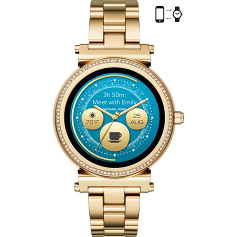 michael kors access smartwatch damenuhr mkt5021|Michael Kors Access Sofie Gold.